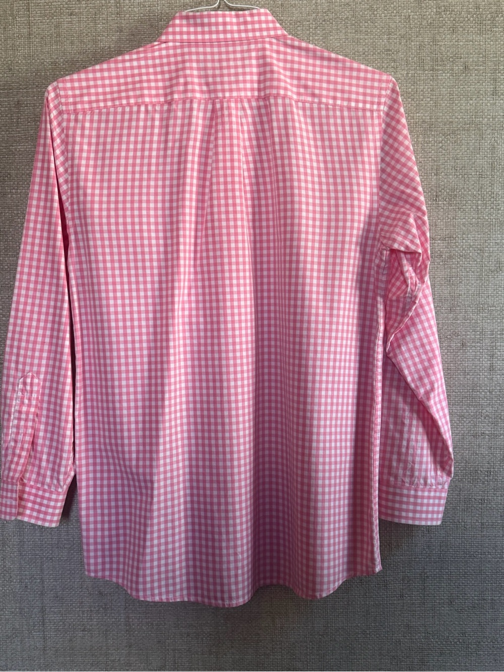 Boys Vineyard Vines Pink Gingham Long-Sleeve Button-Up Shirt - Picture 3 of 3